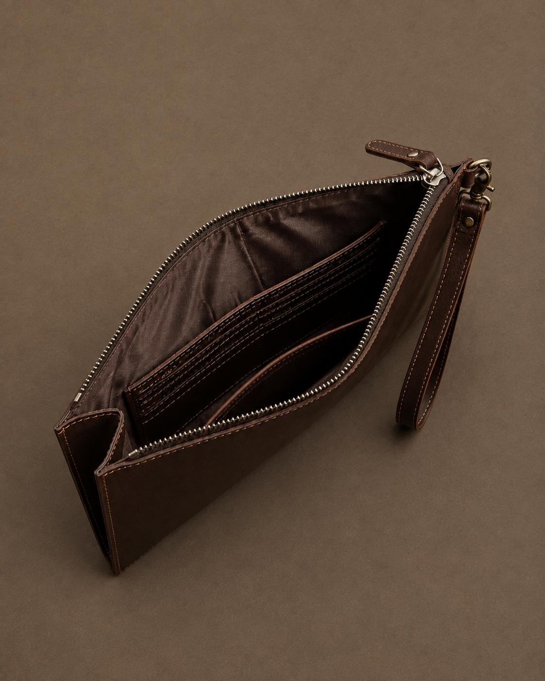 Pochette Pelle