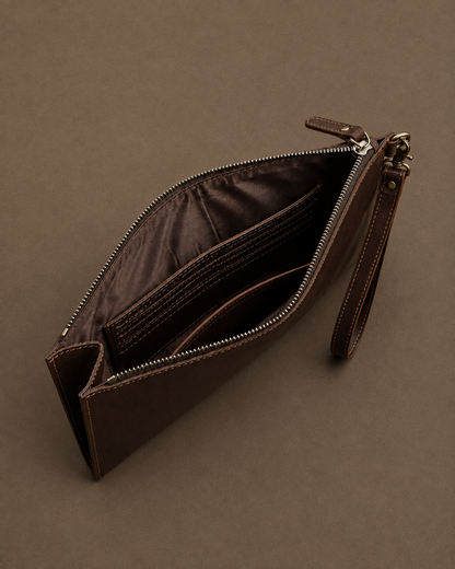 Pochette Pelle